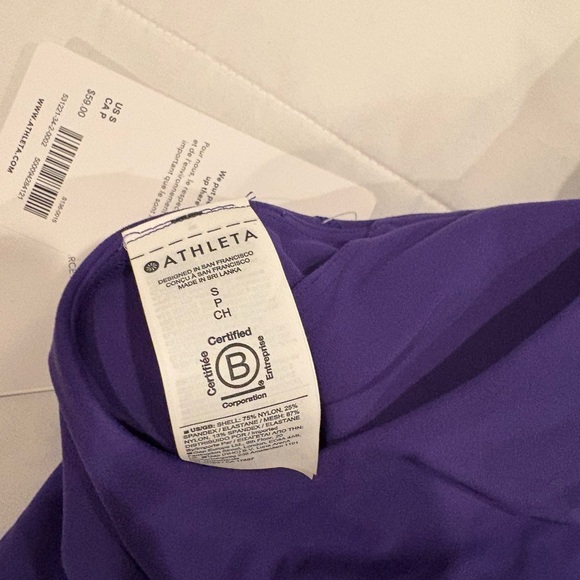 Athleta Conscious Crop Workout Top - Picture 7 of 8